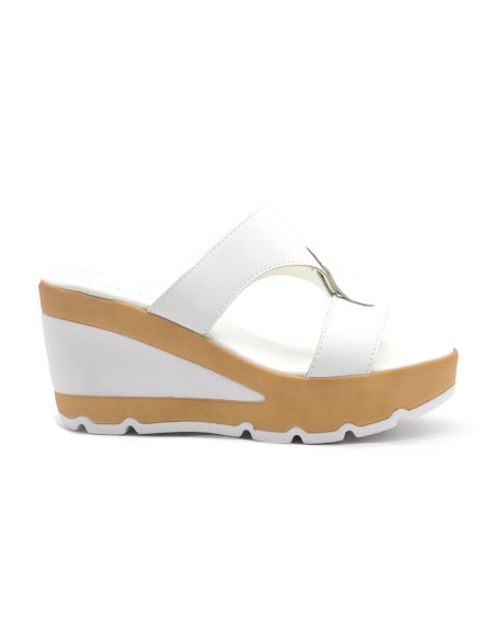 Cinzia Soft sandalo a ciabatta con zeppa